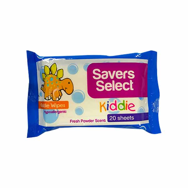 Savers Select Kiddie Fresh Powder Scent 20pcs