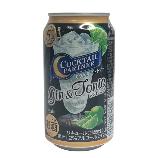 Asahi Cocktail Partner Gin And Tonic 24/350ml