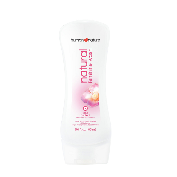 Human Nature Natural Feminine Wash Odor Protect 165Ml