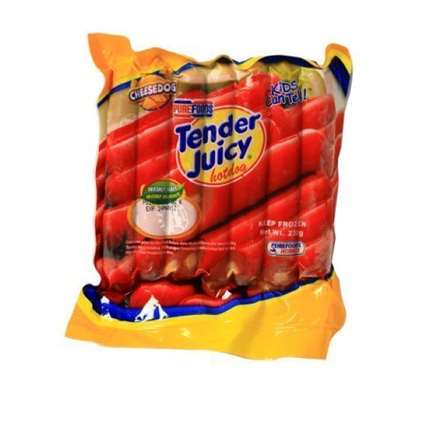 Purefoods Tender Juicy Cheesedog 230G