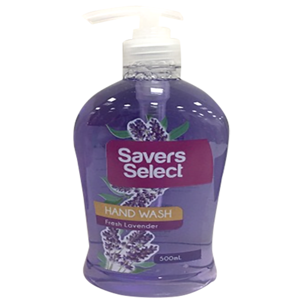 Savers Select Hand Wash Fresh Lavender 500ml