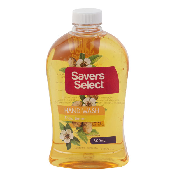 Savers Select Hand Wash Shea Butter 500ml
