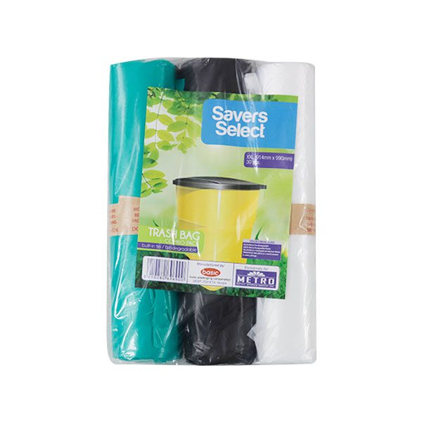 Savers Select XXL Trash Bags Rolled 30pcs