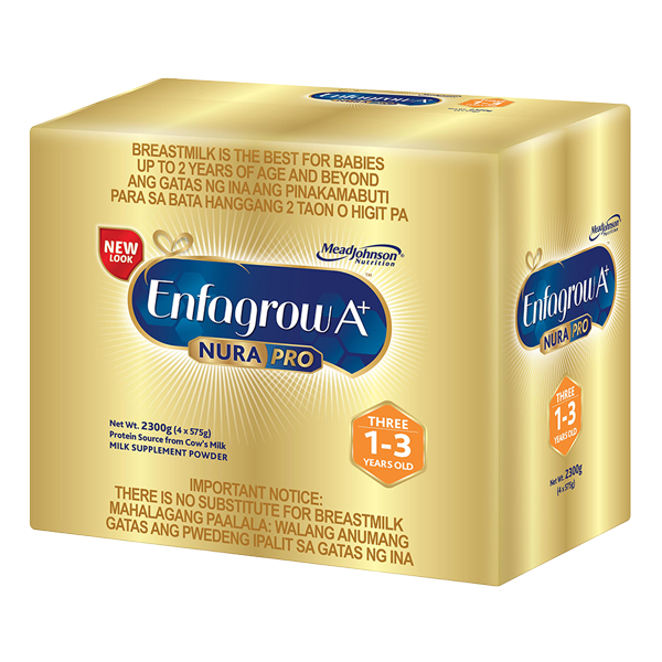 Enfagrow A+ Three Nurapro 2.3kg (2,300g) Milk Supplement Powder for 1-3 Years Old