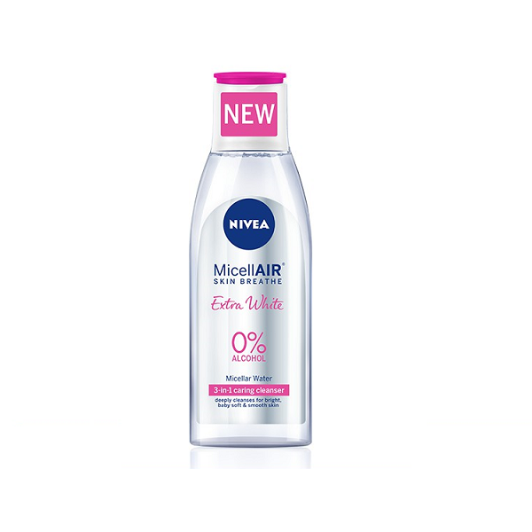 Nivea Micellair Water 0% Alcohol Extra White 200Ml