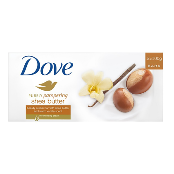 Dove Bar Shea Butter Triple Pack 100G