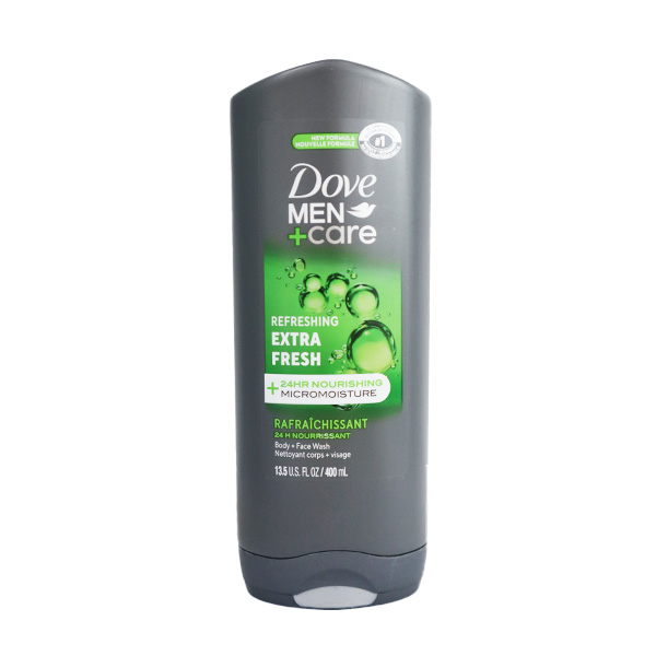 Dove Men + Care Refreshing Extra Fresh Body + Face Wash 400ml