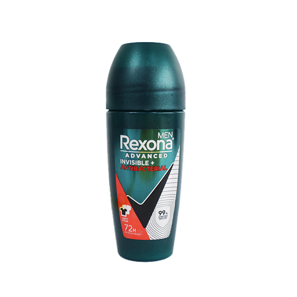 Rexona Men Advanced Invisible + Antibacterial Roll On 45ml
