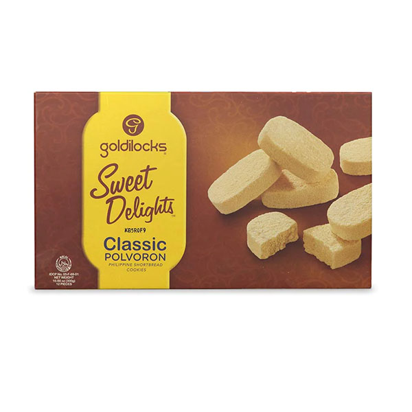 Goldilocks Sweet Delights Polvoron Classic 12's 300g