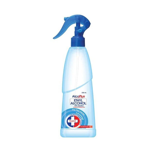 Alcoplus Ethyl Alcohol 70% Spray 330ml