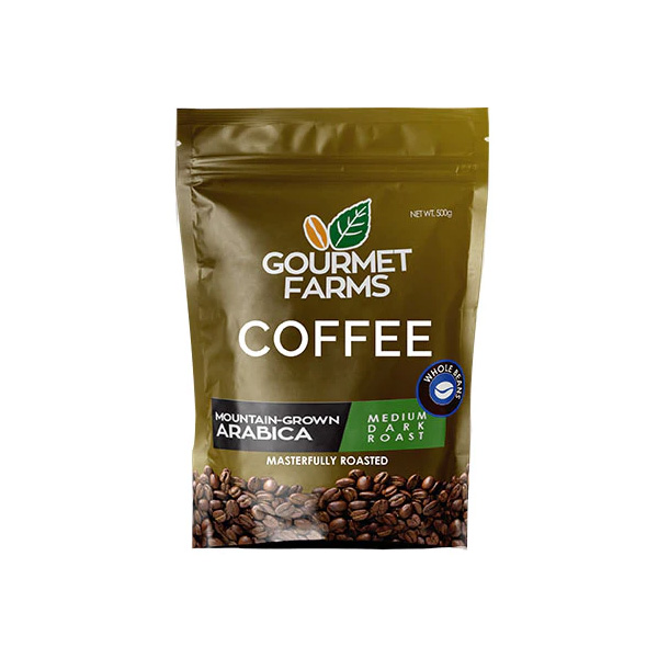 Gourmet Mount-Grown Arabica Whole Beans 500g