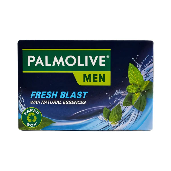 Palmolive Men Soap Fresh Blast with Natural Essences 115g
