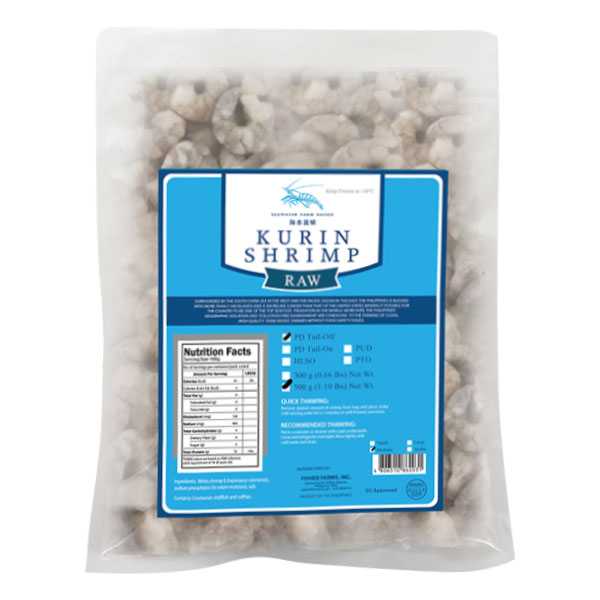 Fisherfarms Kurin Peeled Raw Medium 500g