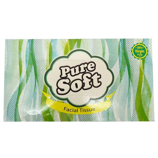 Puresoft Facial Tissue Virgin Pulp 50/140