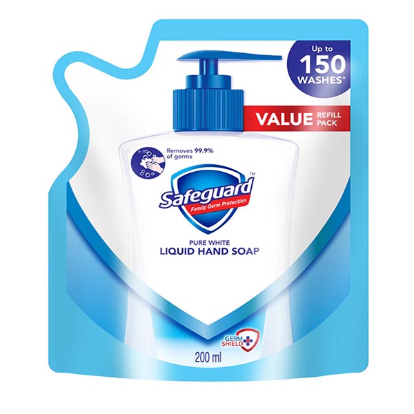 Safeguard White Liquid Handsoap Refill 200Ml
