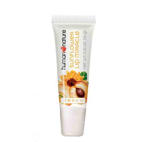 Human Nature Sunflower Lip Miracle Peach 10g