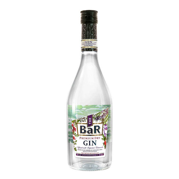 The Bar Prmium Dry Gin 700ml/ 12