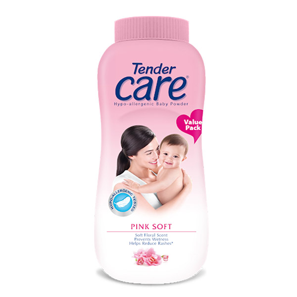 Tender Care Pink Soft Baby Powder 200g