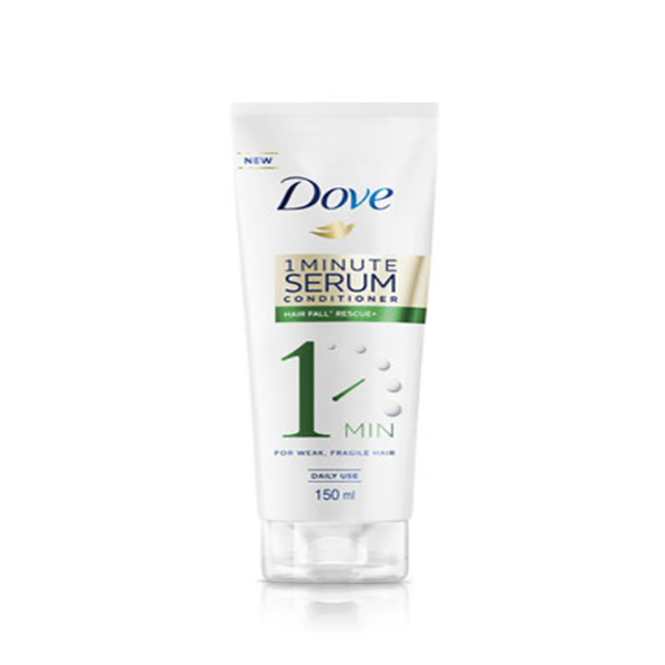 Dove 1 Minute Serum Conditioner Hairfall Rescue 150Ml