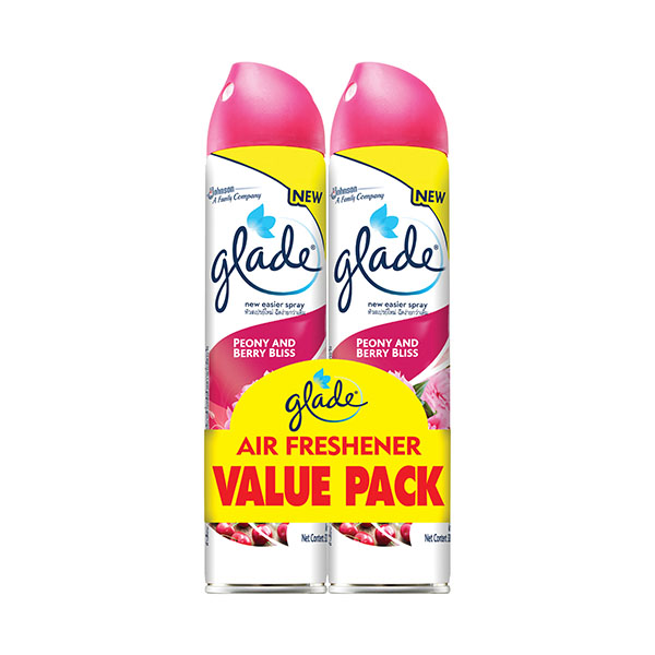 Glade Automatic Spray Refill Peony & Berry Twin 252g x 2