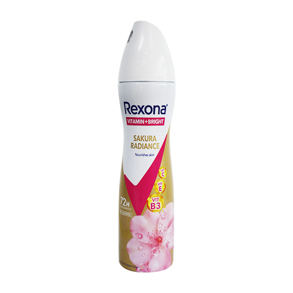 Rexona Vitamin + Bright Sakura Radiance Deo Spray 135ml