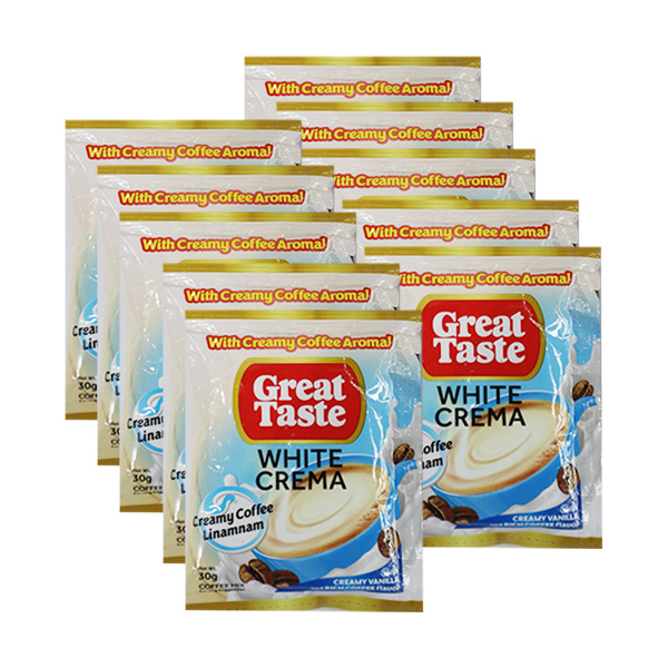Great Taste White Crema Coffee Mix 30g