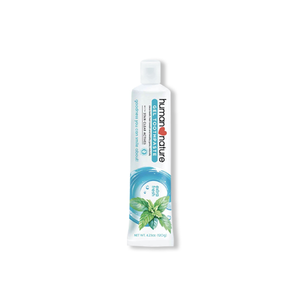 Human Nature Gel Toothpaste Extra Fresh 105g/14