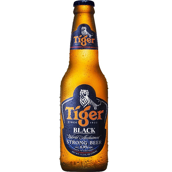 Tiger Black Strong Beer Bottle 330ml