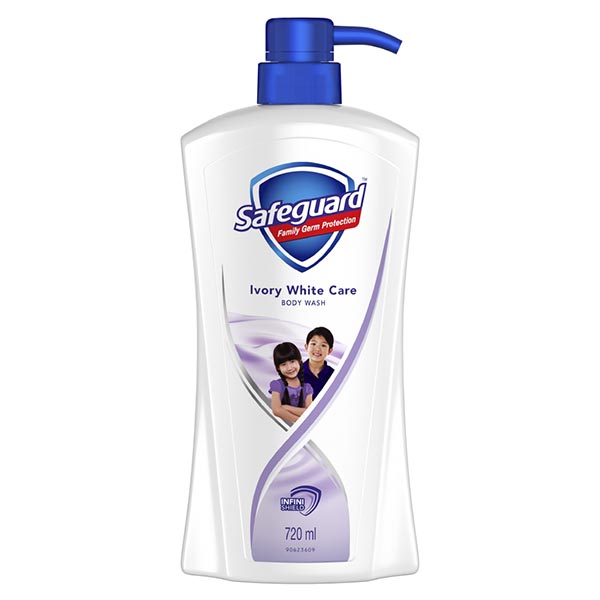 Safeguard Ivory White Care Body Wash 720Ml