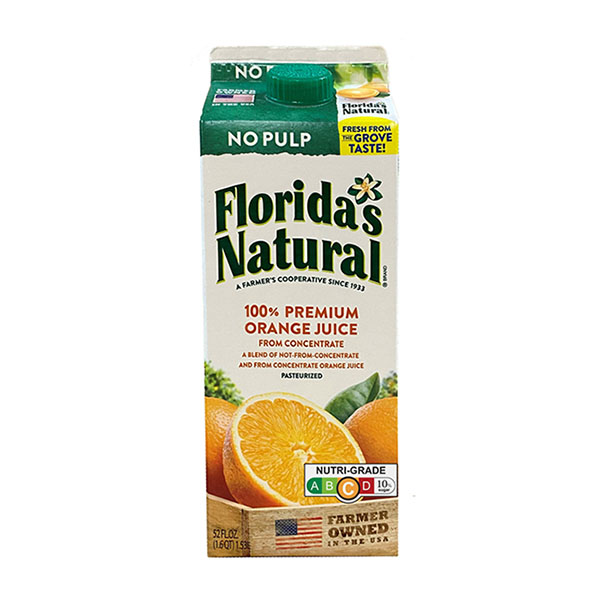 Florida's Natural 100% Premium Orange Juice No Pulp 1.5L