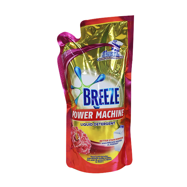 Breeze Liquid Detergent Rose Gold Perfume Pouch 650ml