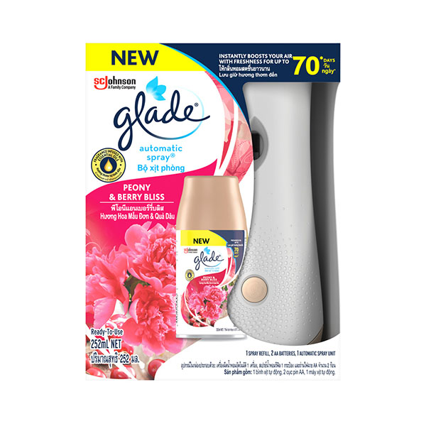 Glade Automatic Spray Peony & Berry Bliss 252ml