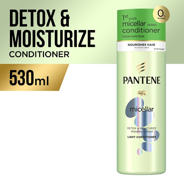 Pantene Conditioner Detox & Moisturize 530ml
