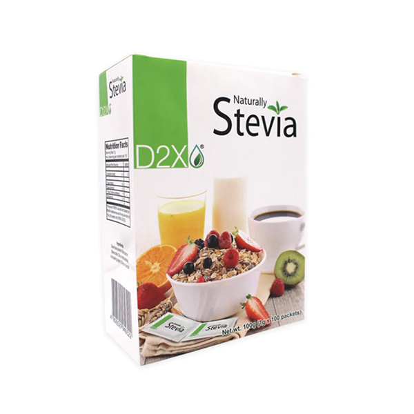 D2X Naturally Stevia Sweetener 100g