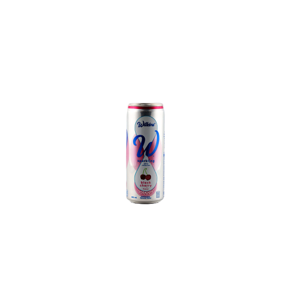Wilkins Flavored Sparkling Water Black Cherry 330ml