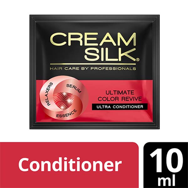 Cream Silk Triple Keratin Rescue Conditioner Ultimate Color Revive 12pcs 10ml