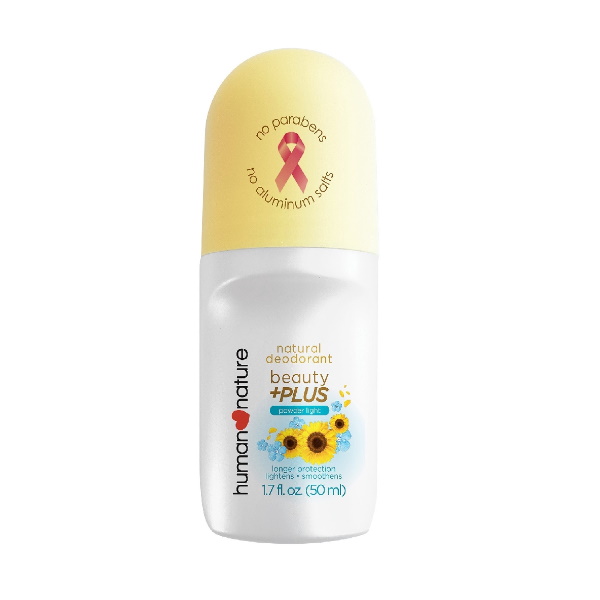 Human Nature Deodorant Beauty Plus Powder Light 50Ml