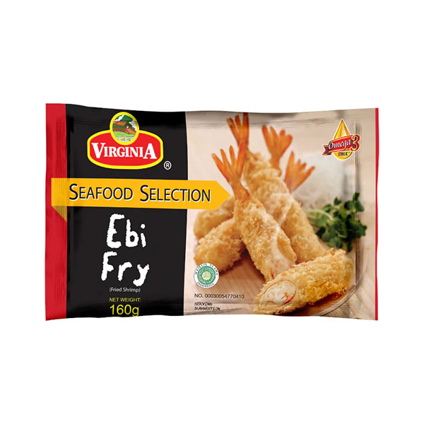 Virginia Ebi Fry 160g