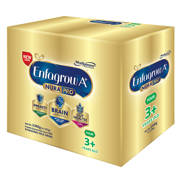 Enfagrow A+ Four Nurapro 2.3kg (2,300g) Powdered Milk Drink for Kids Above 3 Years Old