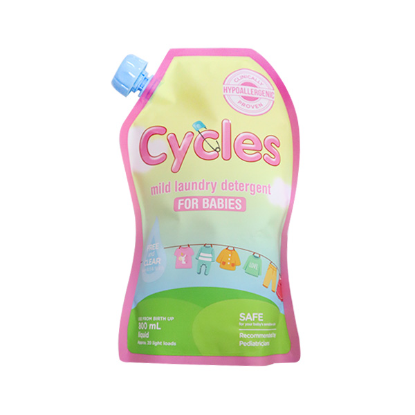 Cycles Laundry Detergent Liquid Refill 800ml