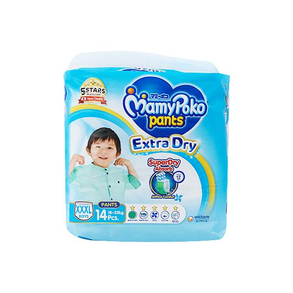 Mamypoko Pants Extra Soft (Boy) XXXL 4x14's