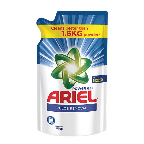 Ariel Liquid Indoor Dry Refill Kulob Removal 810g