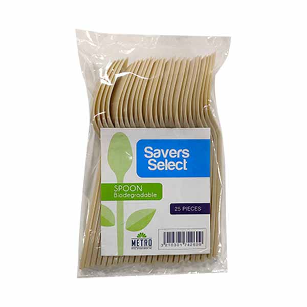 Savers Select Biodegradable Spoon 100x25's