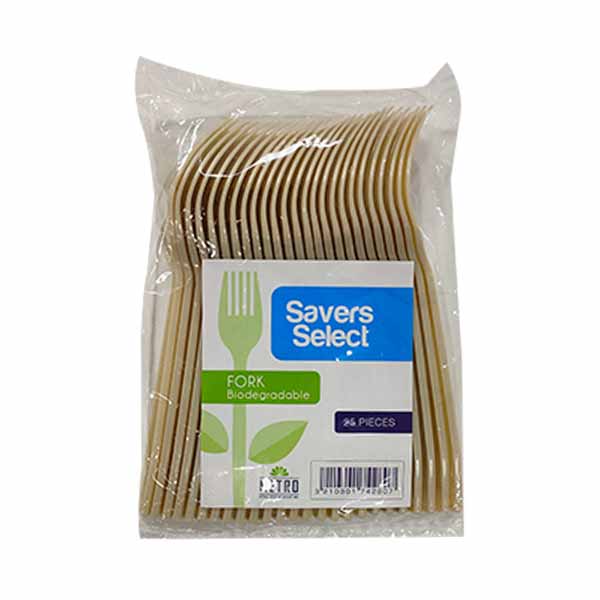 Saver Select Fork Biodegradable 25pcs