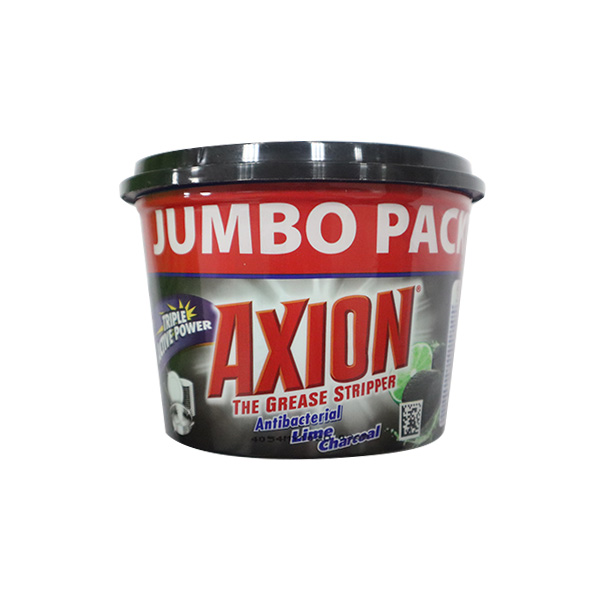 Axion Lime Charcoal Dishwashing Paste 12/550g