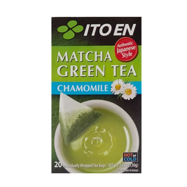 Ito En Matcha Green Tea Chamomile 20s x 30g