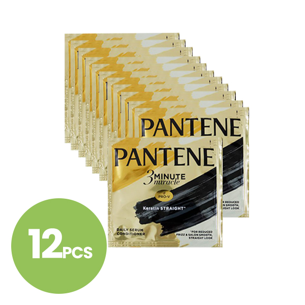 Pantene 3 Minute Miracle Keratin Straight 9ml