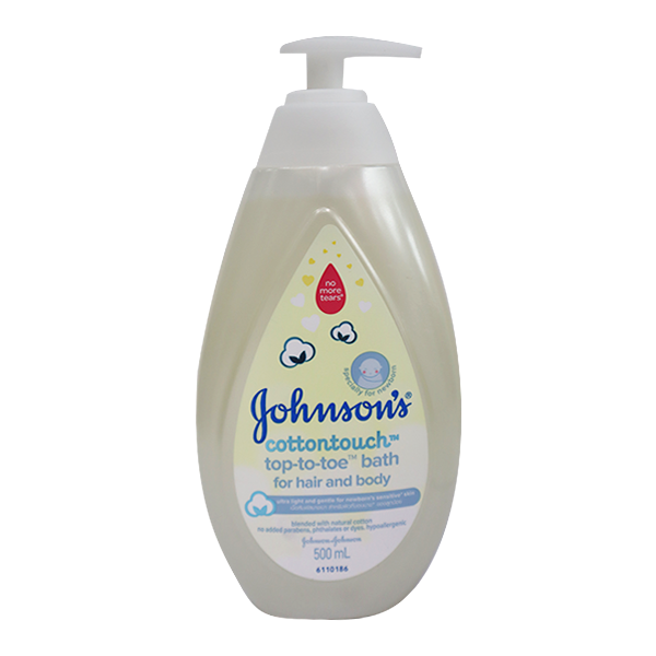 Johnson's Cotton Touch Top To Toe Bath 500ml