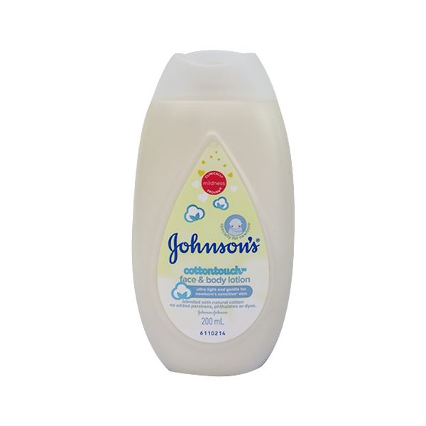 Johnson's Cotton Touch Face And Body Lotion 200ml
