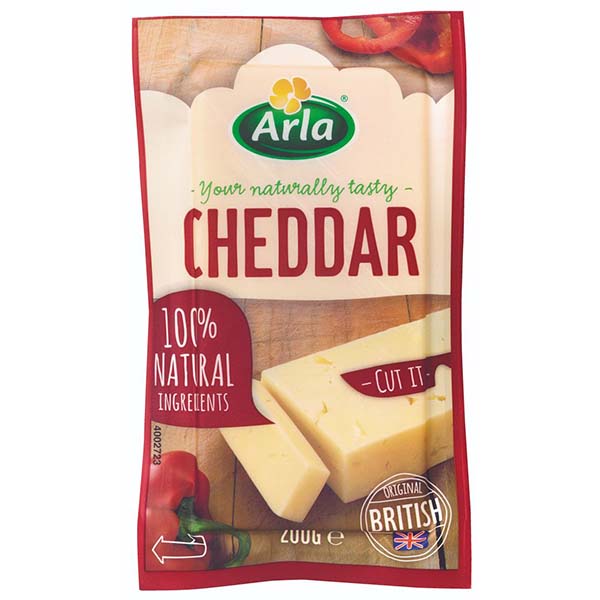 Arla Natural Cheddar Chunk 200g